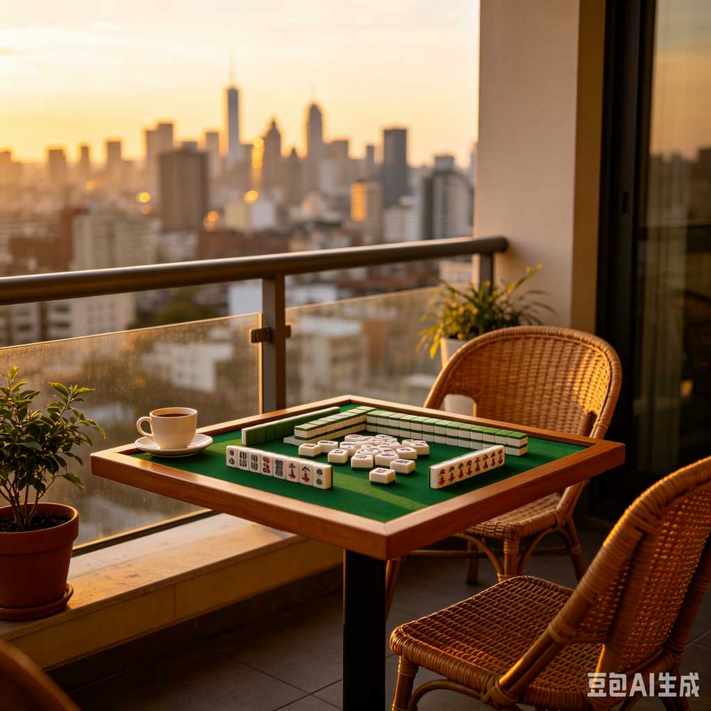 exquisite mini mahjong gift set