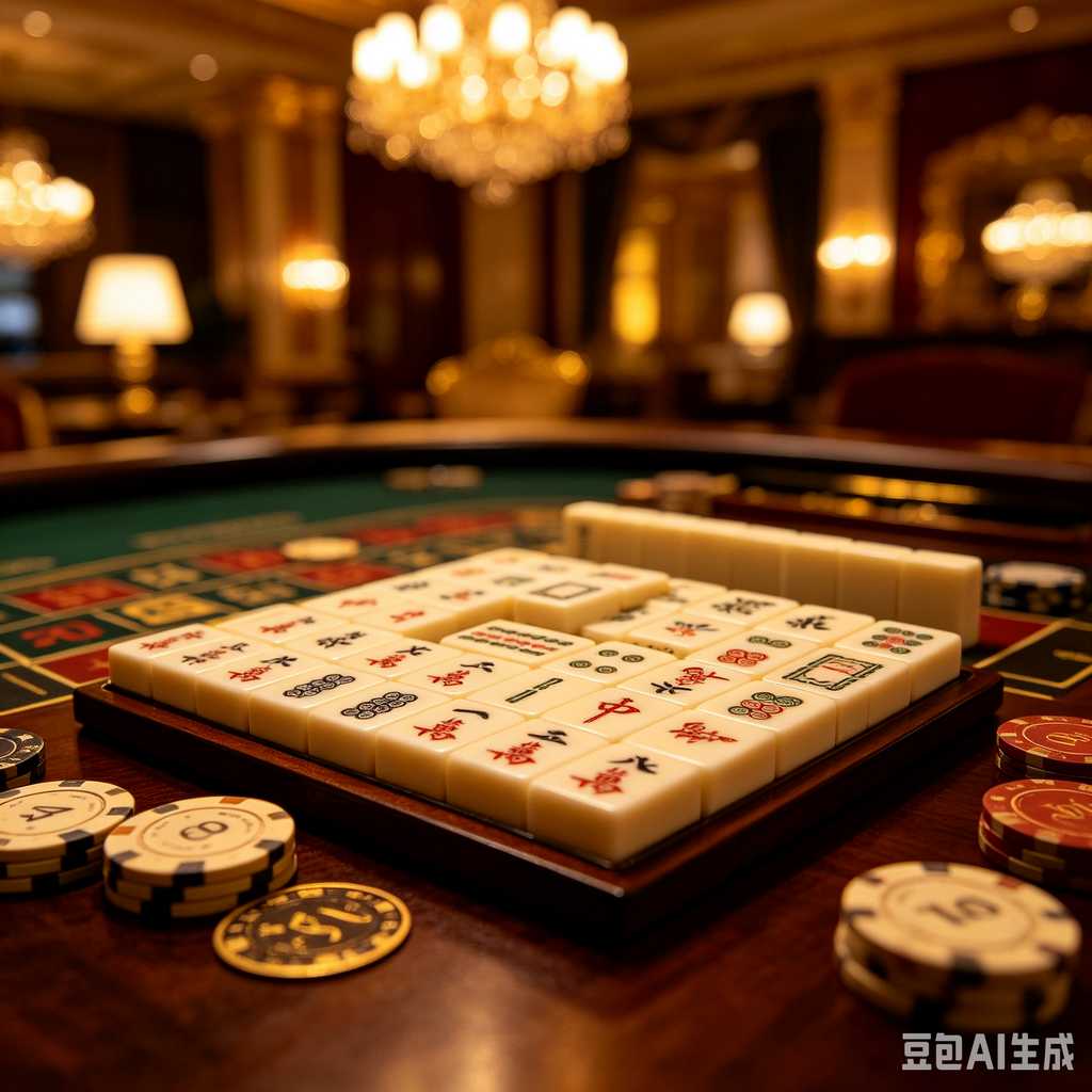 black luxury mahjong set